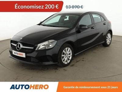 Occasion Mercedes A160 102 ch (75 kW) 2016 Noir Berline