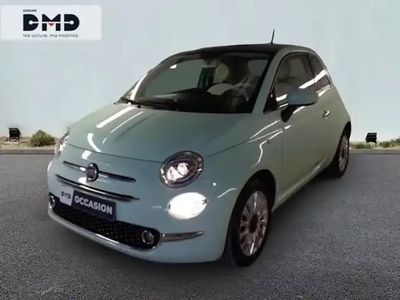 Coloris métal groove metal grey Occasion 2019 Fiat 500 Lounge Berline | 11 690 € (Prix assez cher)