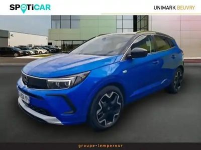 Bleu kobalt métal prem/toit noir karbon Occasion 2022 Opel Grandland X Ultimate SUV | 32 990 €