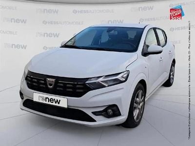 Blanc Occasion 2021 Dacia Sandero Comfort Berline | 12 299 € (Prix juste)