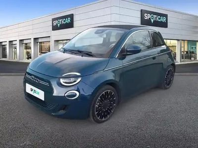 Vert Occasion 2022 Fiat 500e La Prima Cabriolet | 17 400 € (Prix juste)