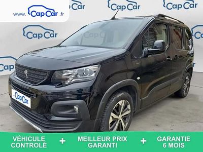 Noir Occasion 2018 Peugeot Rifter GT-line Monospace | 12 490 € (Prix juste)