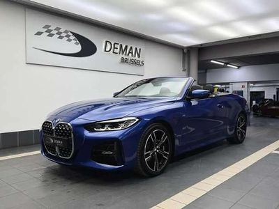 Bleu Occasion 2021 BMW 420 Sport Line Cabriolet | 41 900 € (Bon prix)