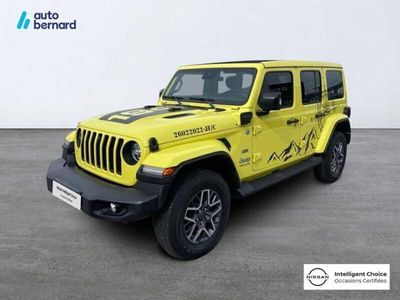 occasion Jeep Wrangler Unlimited 2.0 T 380ch 4xe Overland Command-Trac MY23