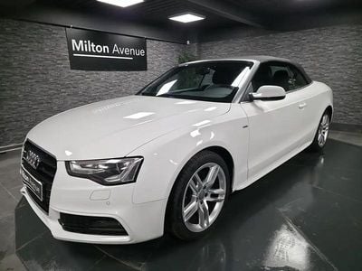 Occasion Audi A5 Cabriolet S-Line 170 ch (125 kW) 2014 Blanc Cabriolet