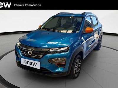 Bleu Occasion 2022 Dacia Spring Comfort Plus Citadine | 10 590 € (Prix assez cher)