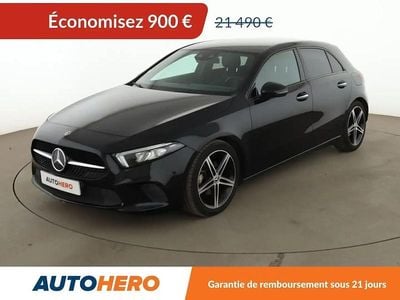 Noir Occasion 2019 Mercedes A180 Progressive Berline | 20 590 € (Bon prix)