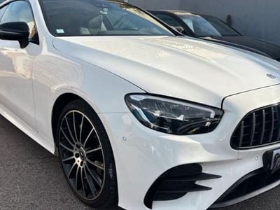 Blanc Occasion 2021 Mercedes E220 AMG line Coupé | 41 990 € (Prix juste)