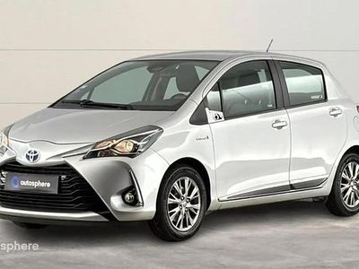 Occasion Toyota Yaris Hybrid 76 ch (55 kW) 2018 Gris Berline