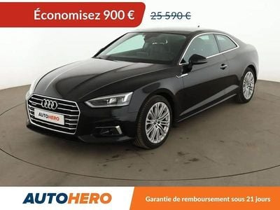 Noir Occasion 2016 Audi A5 Design Coupé | 24 690 € (Prix juste)