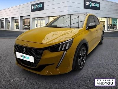 Jaune Occasion 2021 Peugeot 208 GT Citadine | 14 390 € (Bon prix)