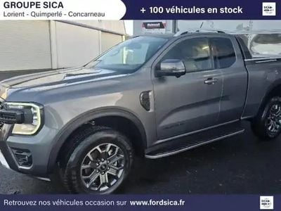 Gris carbone métallisée Occasion 2023 Ford Ranger Wildtrack Pick-up | 38 990 € (Bon prix)