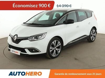 Blanc Occasion 2017 Renault Grand Scénic IV Intens Monospace | 13 490 € (Prix juste)