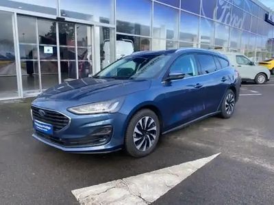 Bleu azur métallisé Occasion 2024 Ford Focus Business Edition Break | 20 900 € (Bon prix)