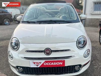 Blanc Occasion 2018 Fiat 500 Cabriolet | 11 990 € (Prix cher)