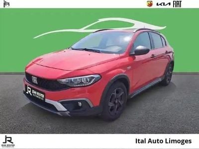 Rouge Occasion 2021 Fiat Tipo Cross Berline | 12 990 € (Prix juste)