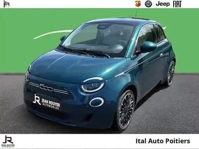 Occasion Fiat 500e La Prima 2020 Ocean green métal Berline