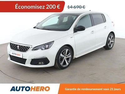 Blanc Occasion 2017 Peugeot 308 GT-line Berline | 14 490 € (Bon prix)