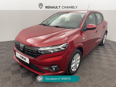 Rouge Occasion 2022 Dacia Sandero Comfort Citadine | 13 490 € (Prix juste)