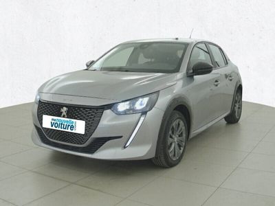 Occasion Peugeot e-208 Active 100 kW (136 ch) 2022 Gris Citadine