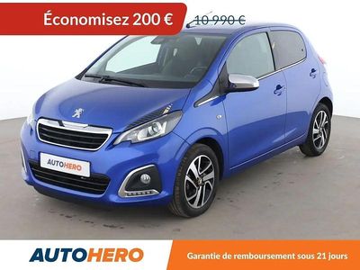 Bleu Occasion 2021 Peugeot 108 Collection Citadine | 10 790 € (Prix juste)