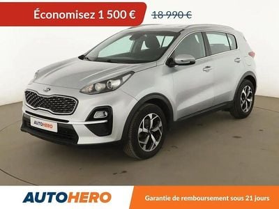 Gris Occasion 2019 Kia Sportage Active SUV | 17 490 € (Prix juste)