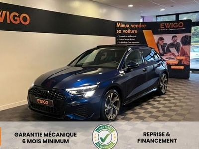 Bleu Occasion 2022 Audi A3 S-Line Berline | 31 990 € (Prix assez cher)
