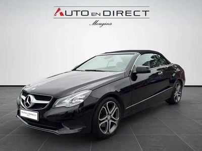 Occasion Mercedes E250 Executive 204 ch (150 kW) 2014 Noir Cabriolet