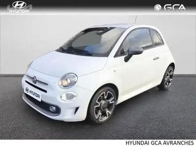 Bossa nova white pastel Occasion 2018 Fiat 500 S Berline | 10 990 € (Prix juste)
