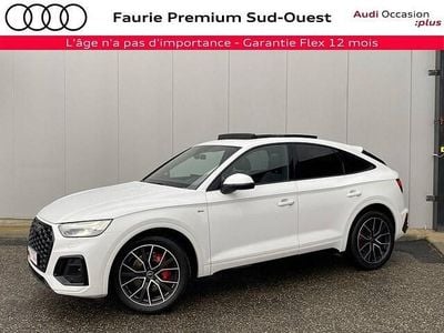 Occasion Audi Q5 Sportback S-Line 163 ch (119 kW) 2023 Blanc ibis SUV