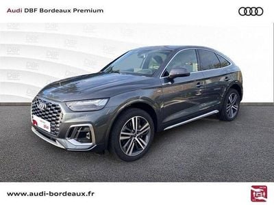 Gris daytona nacré Occasion 2024 Audi Q5 Sportback S-Line SUV | 55 990 € (Prix juste)