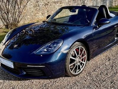 Bleu Occasion 2017 Porsche 718 Boxster S Cabriolet | 69 900 €