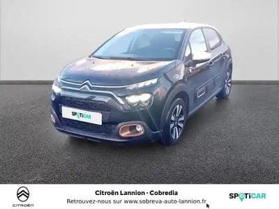 Noir perla nera (n) blanc opale Occasion 2022 Citroën C3 PureTech Berline | 11 990 € (Prix juste)