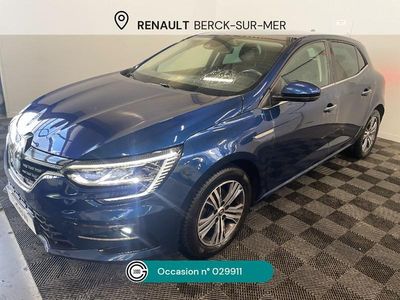 Bleu Occasion 2021 Renault Mégane IV Intens Berline | 16 990 € (Prix assez cher)