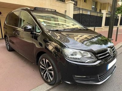 Noir Occasion 2019 VW Sharan IQ Drive Monospace | 13 200 € (Bon prix)
