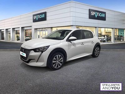 Occasion Peugeot e-208 Active 100 kW (136 ch) 2021 Blanc Citadine