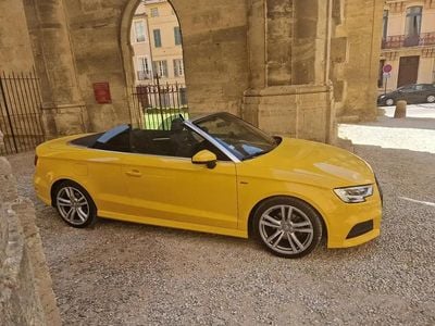 Occasion Audi A3 Cabriolet Sport 150 ch (110 kW) 2017 Jaune Cabriolet