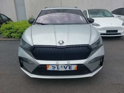 Occasion Skoda Enyaq iV SportLine 150 kW (204 ch) 2021 Gris SUV