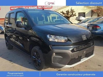 Nouvelle Fiat Doblò Connect 131 ch (96 kW) 2025 Noir Monospace
