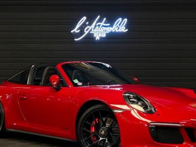 occasion Porsche 911 Targa 4 Type 991 991.2 GTS 450Ch PDK Rouge Carmin