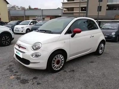 Bossa nova white pastel Occasion 2023 Fiat 500 Red Berline | 11 990 € (Prix juste)