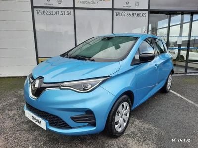 Bleu Occasion 2021 Renault Zoe Business Citadine | 13 990 € (Prix assez cher)