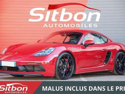 occasion Porsche 718 Cayman GTS 2.5 365 Pdk 982 Rouge Carmin + 23ke