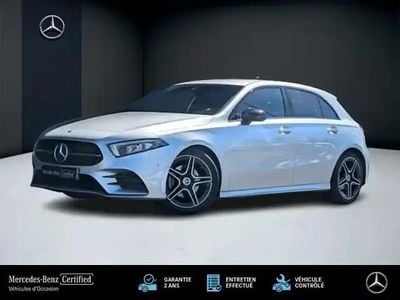 Gris Occasion 2021 Mercedes A180 AMG line Berline | 25 889 € (Prix assez cher)