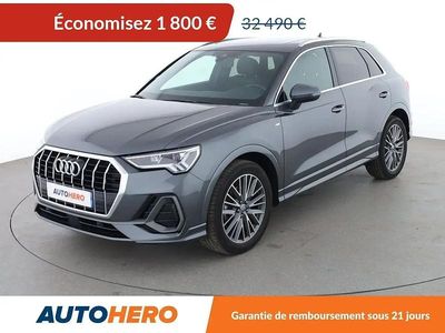 Gris Occasion 2020 Audi Q3 Sport SUV | 30 690 € (Prix juste)