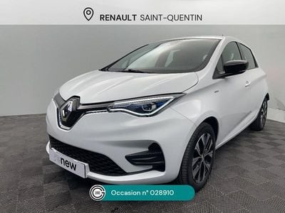 Blanc Occasion 2021 Renault Zoe LIMITED Citadine | 14 990 € (Prix assez cher)