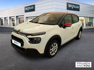 Blanc Occasion 2021 Citroën C3 Feel Citadine | 9 989 € (Prix juste)