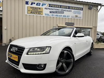Occasion Audi Cabriolet S-Line 173 ch (127 kW) 2011 Blanc Cabriolet