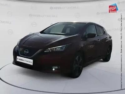 Rouge magnétique+toit+rétros noir Occasion 2020 Nissan Leaf Tekna Citadine | 14 499 € (Prix juste)