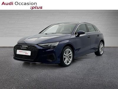 Bleu navarre métallisé Occasion 2022 Audi A3 Design | 20 990 € (Prix juste)